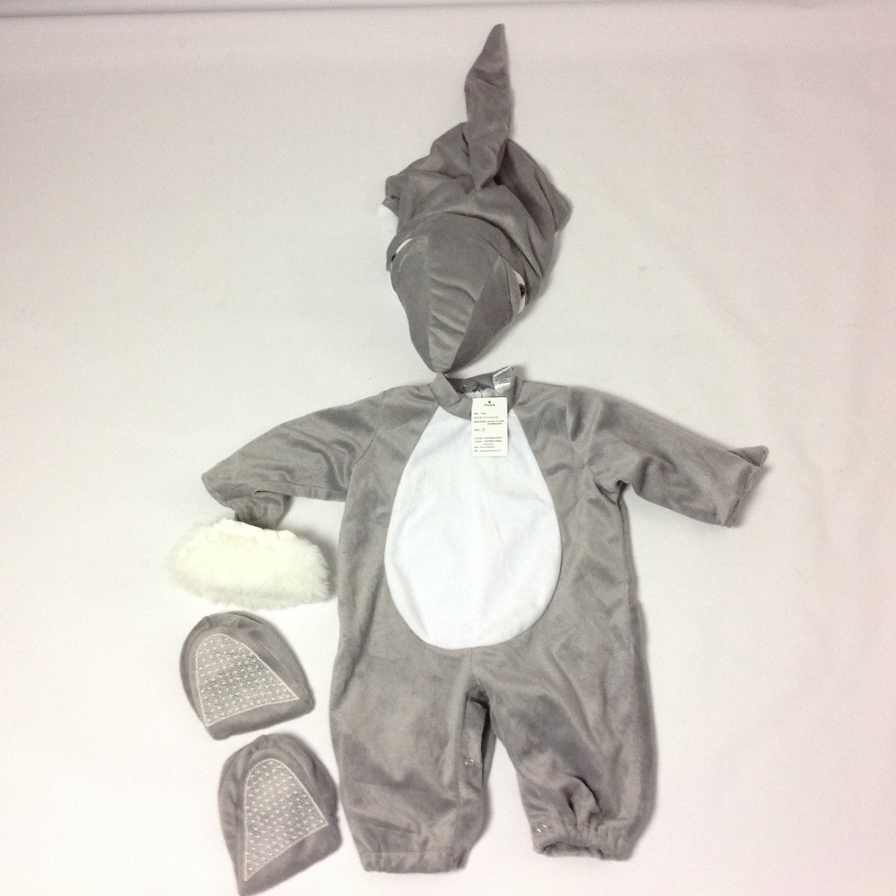 New Baby Boy Girl's Gray Costume